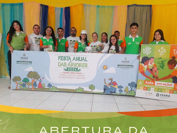 Abertura da Festa Anual das Árvores na Prefeitura de Itapiúna