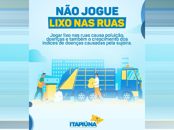 Não jogue lixo na Rua! - Difusora Mais FM